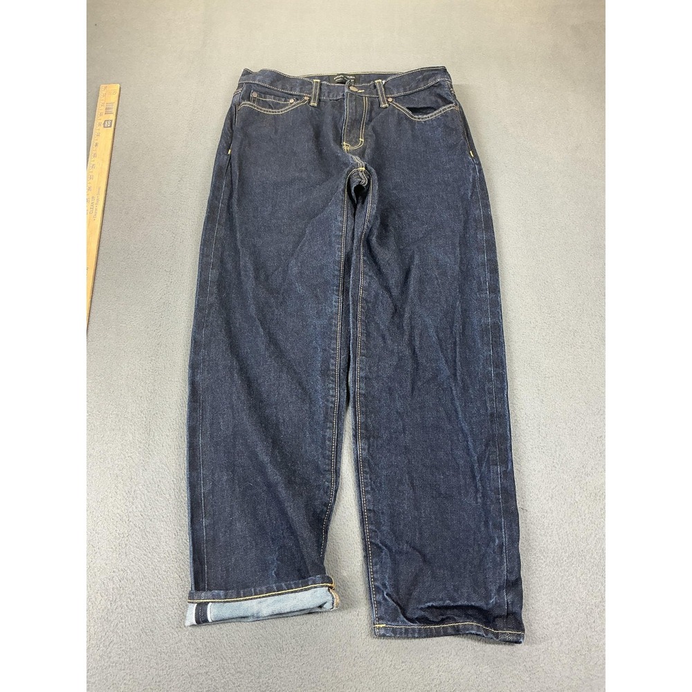 Banana Republic‎ Jeans Mens 31x30 Dark Wash Blue Straight Classic Denim